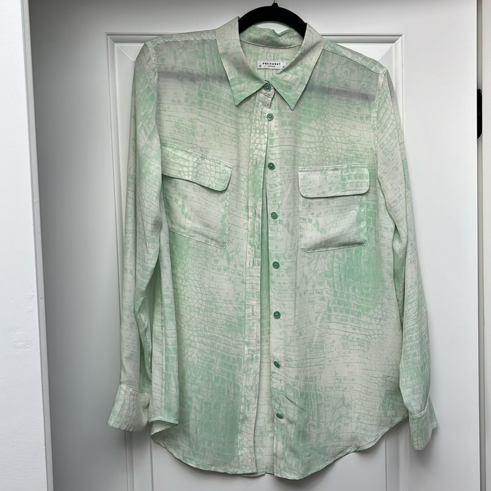 Equipment Silk Blouse